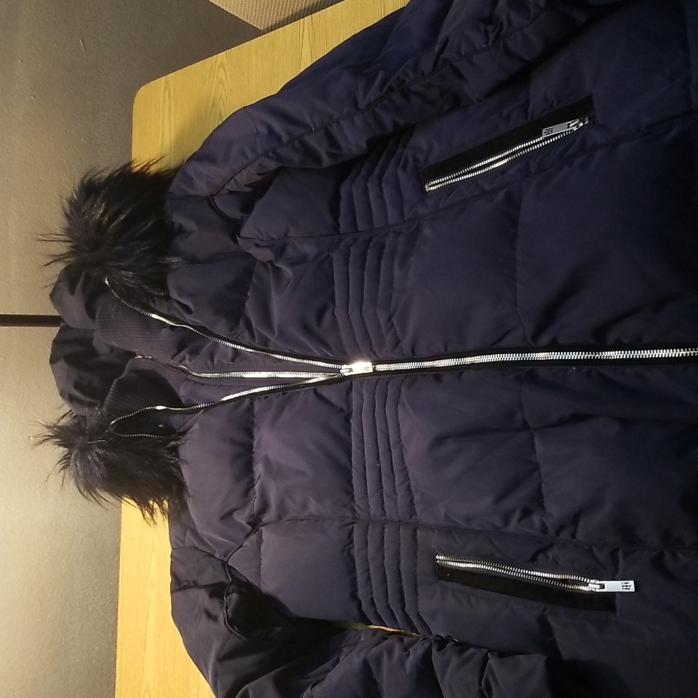 Tommy Hilfiger navy parka/coat
